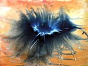 Splash in a Dark Hole
